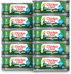 Chicken of the Sea Wild Caught Chunk Light Tuna, 5 Ounce Cans, 10-Count – High Protein 100% Classic Chunk Tuna in Water – Delicious, Easy, Nutritious Ready to Eat Meals