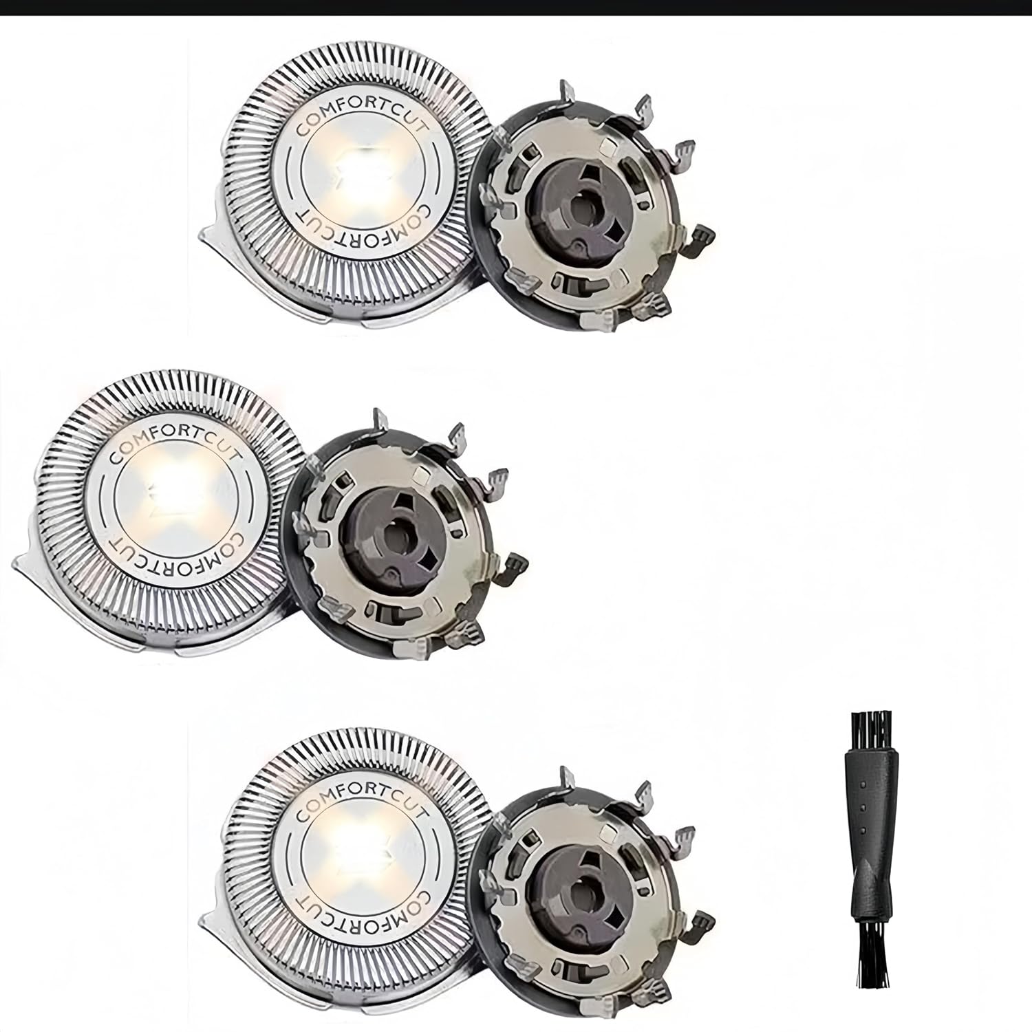 SH30 Replacement Heads for Philips Norelco Series 3000, 2000, 1000 Shavers and S738 Click and Style,sh30 shaving head replacement 3-pack