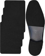Black Shoe Sole Protector,Anti Slip Shoe Grips on Bottom of Shoes - Bottom Protector - Sole Guard - Non-Slip Shoe Pads for High Heels (6"x4",Black-2Pairs)