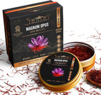 5Senses Kashmir Mongra Saffron | Azafran | Magnum Opus | Premium Grade A Saffron Threads | Whole Red Gold Spice | Single Origin, Non-GMO, Fairtrade, Gluten-Free, Vegan, Plastic Neutral (0.035oz/1g)