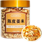 Tangerine Peel & Ginger Rice Tea 300g (10.58oz) – Chenpi Jiangmi Cha, Traditional Chinese Herbal Grain Tea, 陈皮姜米茶