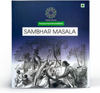 Pipar Spices Sambhar Masala - 200g (7 oz) Pack | Hand Grounded For Rich Aroma And Flavor.