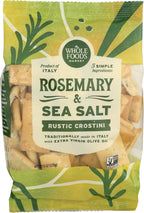 Whole Foods Market, Sea Salt and Rosemary Crostini, 6 Ounce
