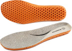Knixmax Men's Sport Shoe Insoles Orthotic Inserts with Arch Support Breathable Cushioning Shoe Pads Relieve Foot Pain Water Sandals Insoles Beige EU 45