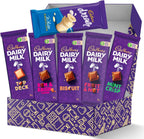 Cadbury Slabs Chocolate Box 6-Piece Assortment of Premium Cadbury Slabs Including Fruit & Nut, Rum & Raisin, Mint Crisp, Top Deck, Dream Biscuit, and Biscuit –Indulgent Chocolate Gift for Any Occasion