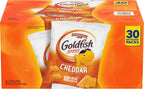 Goldfish Cheddar Crackers, 1.5 oz. Snack Packs, 30 Count