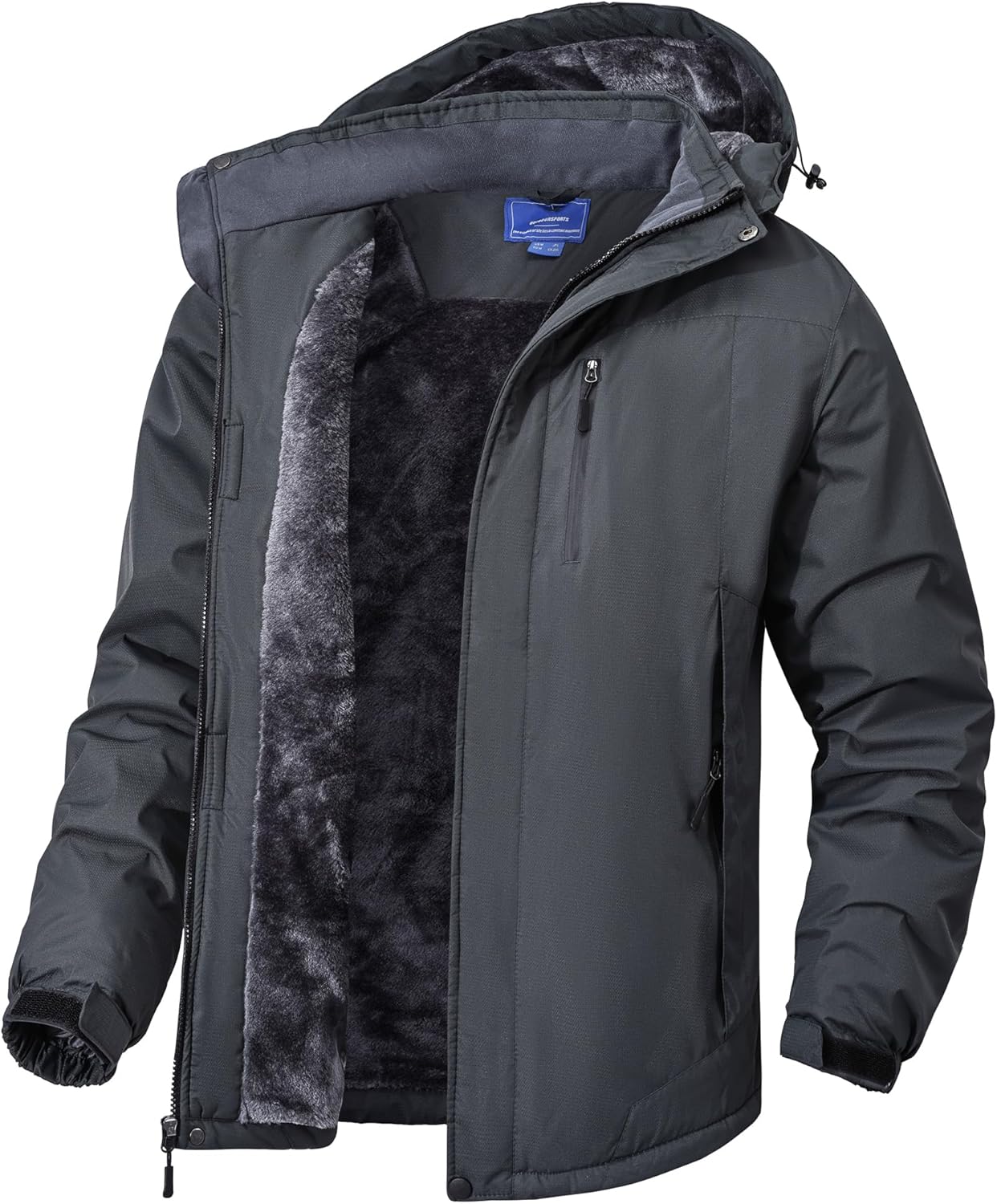 Rapoo Men's Winter Ski Snow Jacket Mountain Waterproof Windproof Rain Jacket