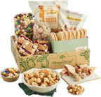 Harry & David Sweet & Salty Snacks Food Gift Basket With Popcorn, Mixed Nuts, Party Snack Mix, Galettes, Cookie Bars, Gummies, Perfect Gift For Any Occasion, Family, Friends, Coworkers, Loved Ones