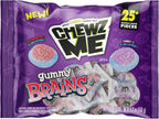 Colombina ChewzMe Gummy Brains, Gummy Candy Halloween Party Favors, 25 Count (Pack of 1)