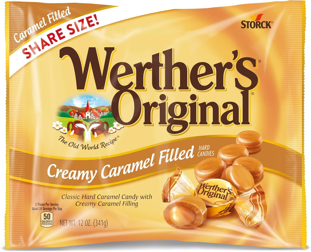 Werther's Original Creamy Caramel Filled Candy, 12 Oz Bag