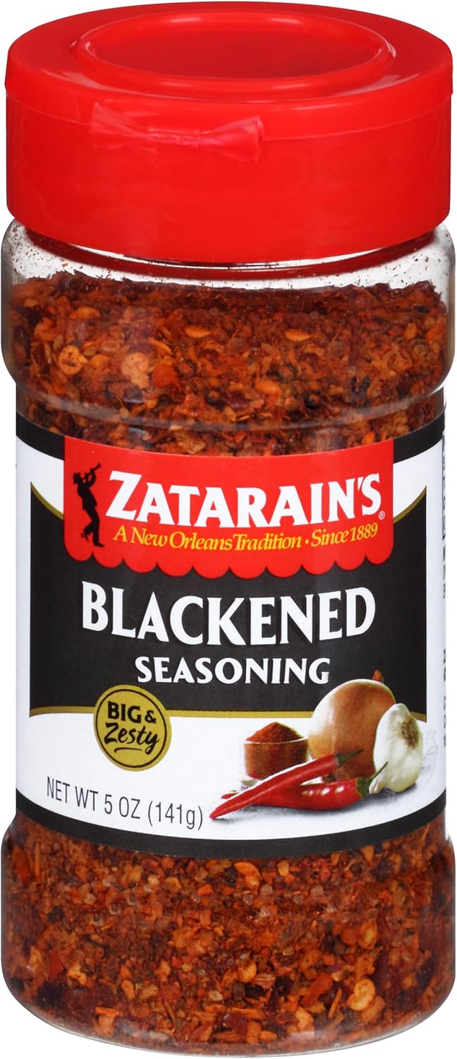 Zatarain's Big & Zesty Blackened Seasoning, 5 Oz (Pack of 6)