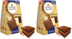 Ferrero Rocher Premium Assorted chocolate squares, Individually Wrapped Chocolates, Great for Sharing or Gifting, 3.7 oz (Pack of 2)