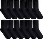 Yacht & Smith Women's Diabetic Neuropathy Edema Socks, Cotton Crew, Medical Sock