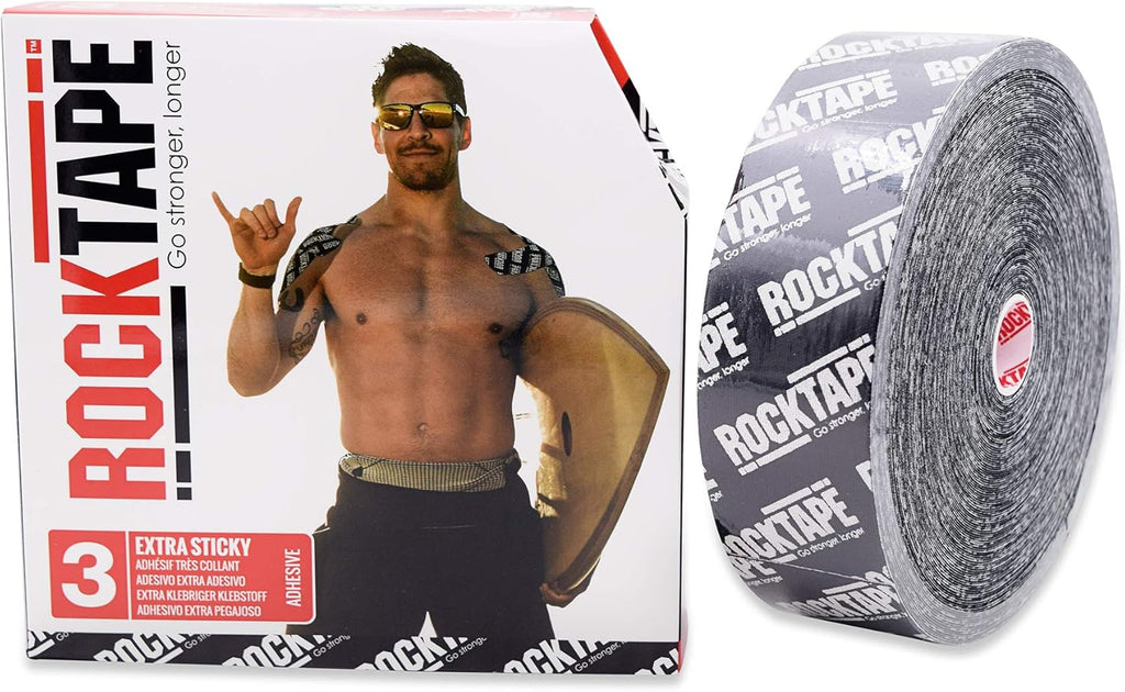 RockTape H2O Black Logo 2" x 16.4' (5cmx5m)