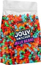 JOLLY R. Jelly Beans, 2 lb Bulk Candy (~680 Pieces) – Strawberry, Orange, Watermelon, Blue Raspberry, Grape & Green Apple – Resealable Stand-Up Pouch, Easter Candy Mix, Egg Hunts, Party & Piñata Filler