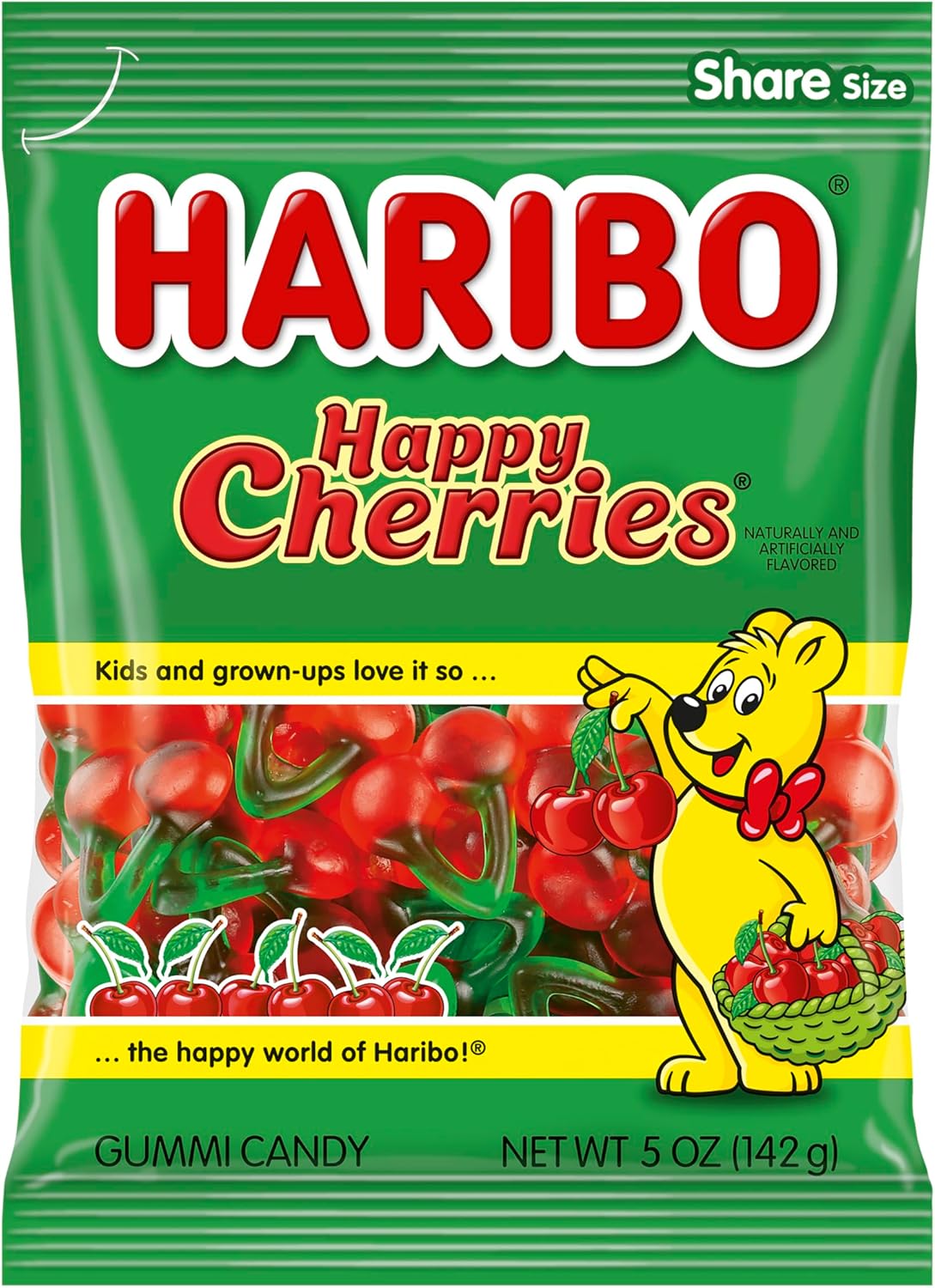 Haribo, Twin Cherry Bag, 5 oz
