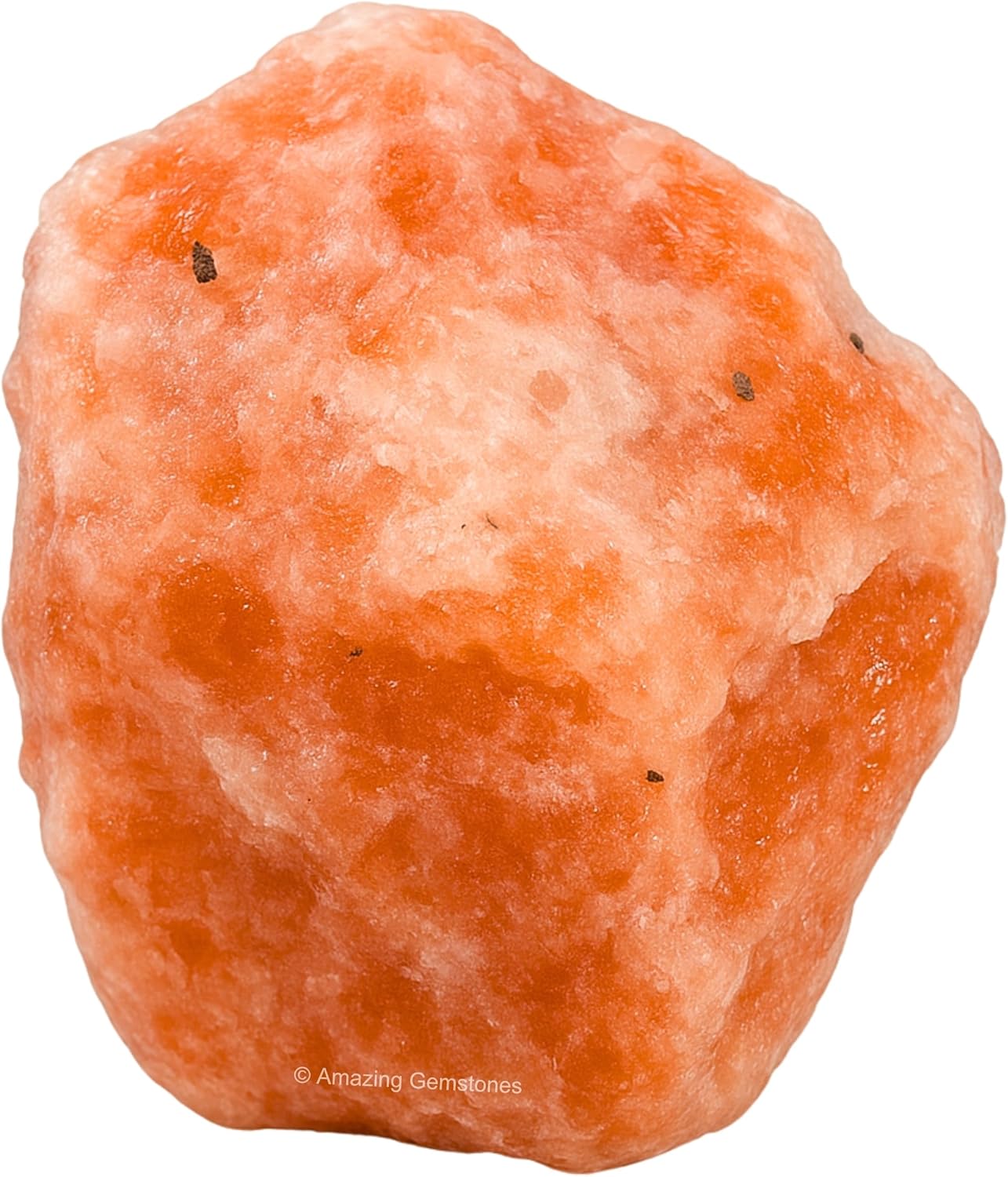 Amazing Gemstone Sunstone Raw Crystals and Healing Stones, Natural Rocks for Tumbling and DIY Raw Stones and Crystals (1 Piece)