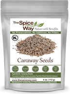 The Spice Way Caraway Seed - Whole (4 oz) key ingredient in harissa, great for rye bread, pickles, sauces and spice blends.