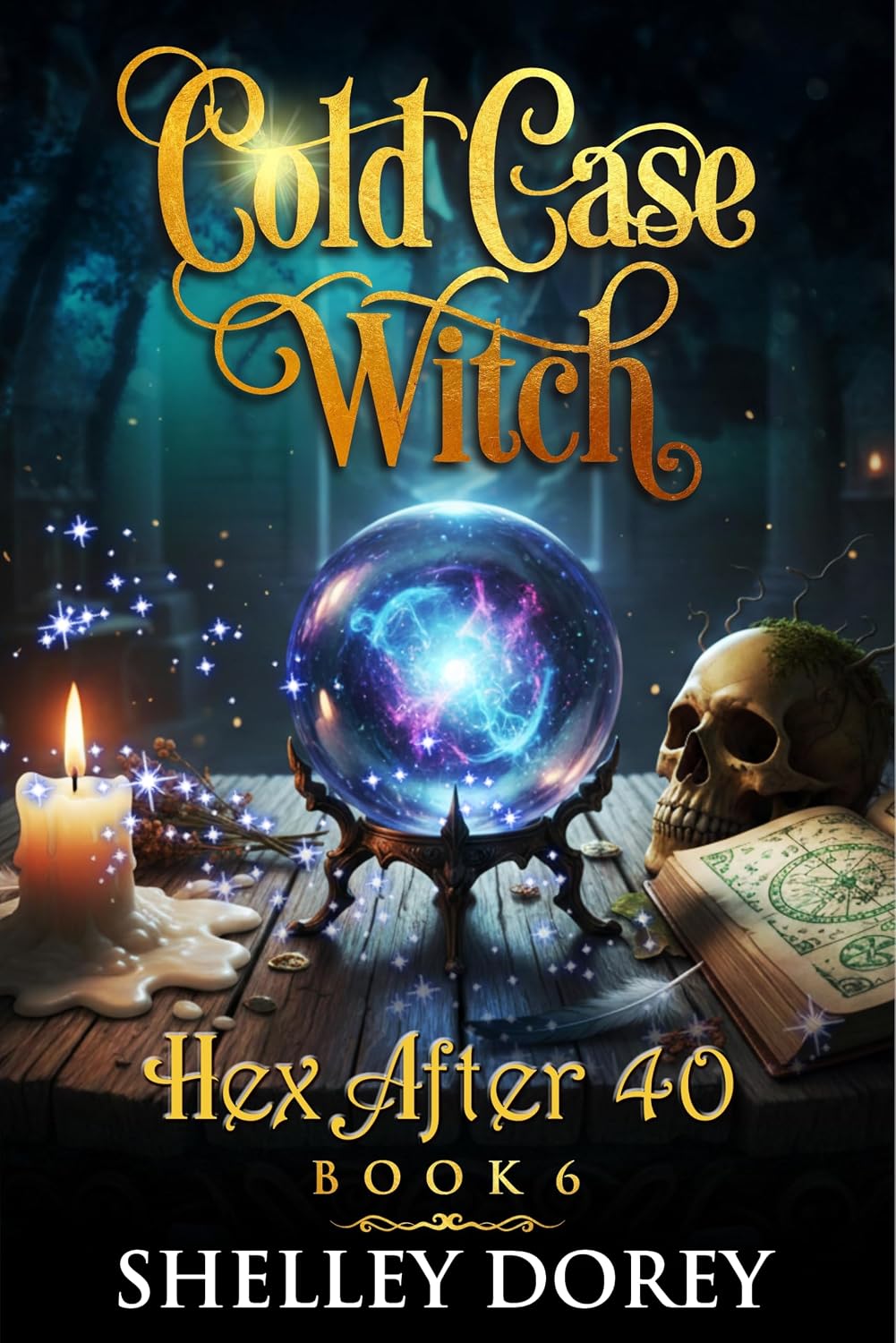 Cold Case Witch : Paranormal Cozy Mystery (Hex After 40 Book 6)