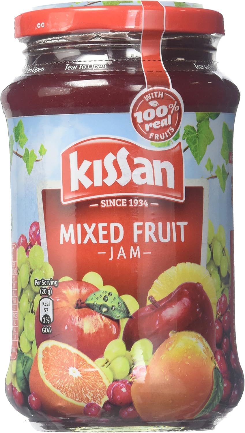 Kissan, Mixed Fruid Jam, 500 Grams(gm)