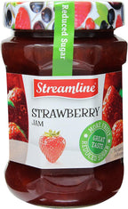 Streamline Reduced Sugar Strawberry Jam 340g