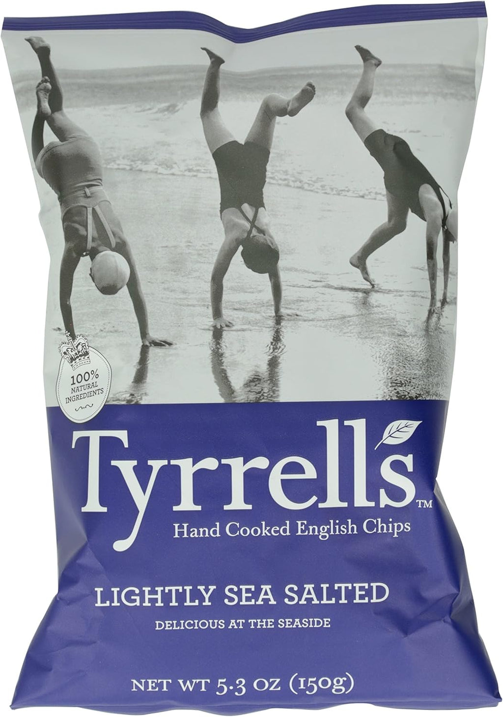 Tyrrell's Crisps, Lightly Sea Salted, 5.3 Ounce