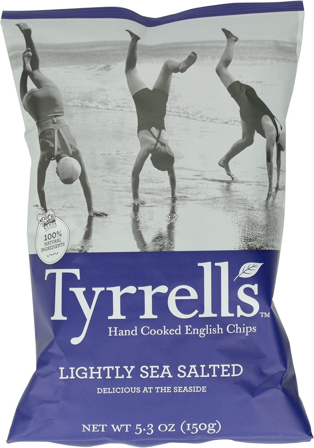 Tyrrell's Crisps, Lightly Sea Salted, 5.3 Ounce
