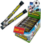 Goleador Black Licorice Candy Made in Italy 200pc - Italian Candy Individually Wrapped - Liquirizia Italiana - Counter Display