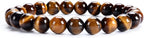 Cherry Tree Collection Gemstone Beaded Stretch Bracelet 8mm Round Beads 7"