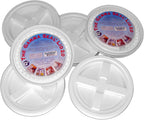6 Gamma Seal Lids for 2-Gallon Standardized Buckets (do NOT fit 5 gallon buckets)