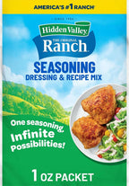 Hidden Valley Original Ranch Seasoning, Dressing and Recipe Mix, 1 Ounce (Package May Vary)