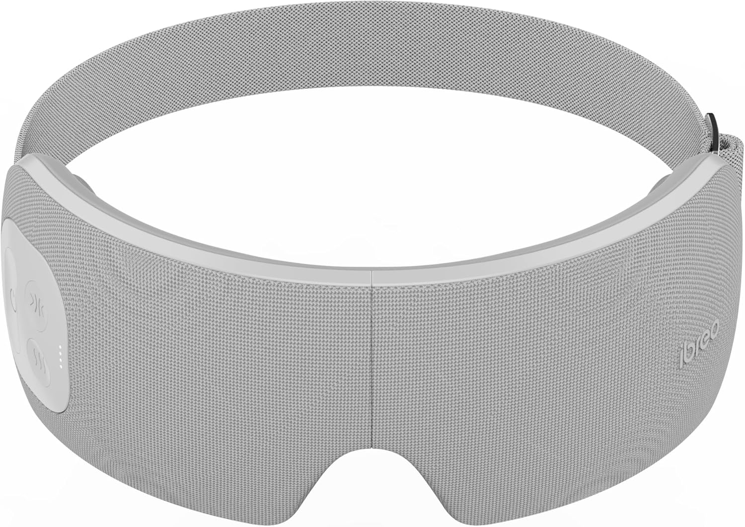 ibreo Eye Massager for Migraines with Temple Massage, Heat, Air Compression and Bluetooth Music Streaming, Foldable Electric Eye Mask for Migraine Relief, Eye Strain, Eye Care for Women and Men