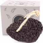 Natural Elephant Pumice Stone for Feet | Volcanic Lava Rock Callus Remover & Foot Scrubber | Single Natural Stone