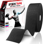 Original Kinesiology Athletic Tape. Professional Sports Tape for Ankle Wrist Knee Shoulder Muscles Joints. Latex Free, Waterproof, Stretchy, and Gentle on Skin. Up to 115 ft/Roll