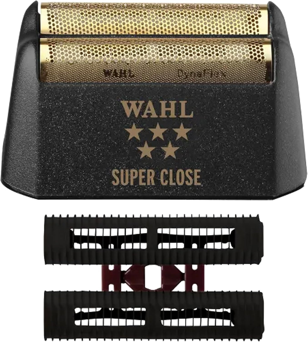 Wahl Professional 5 Star Finale Replacement Foil & Cutter Bar Assembly, Super Close, Gold Foil