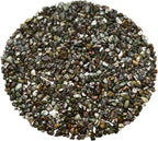 GAF TREASURES 2 oz Lot Natural Semi Tumbled Rhyolite Gemstone Chips, Crushed Mini Rhyolite Crystals, Undrilled Crystal Chips (Rhyolite)