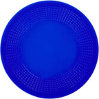 Dycem Non-Slip Mat, Ideal Daily Living Aid for Independent Living and Caregivers, Designed to Address Stabilization and Gripping Problems Found Around the Home, Blue Textured Pad 7-1/2" Diameter x 1/8"