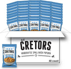 G.H. Cretors Cheese & Caramel Popcorn Mix (1 oz Bags – 40 Pack) Handcrafted Small Batch Popcorn, Gluten Free, Kosher, No Artificial Preservatives, Convenient Individual Bags