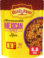 Old El Paso Rice, Mexican Style Rice, Microwavable Pouch, 8.8 oz