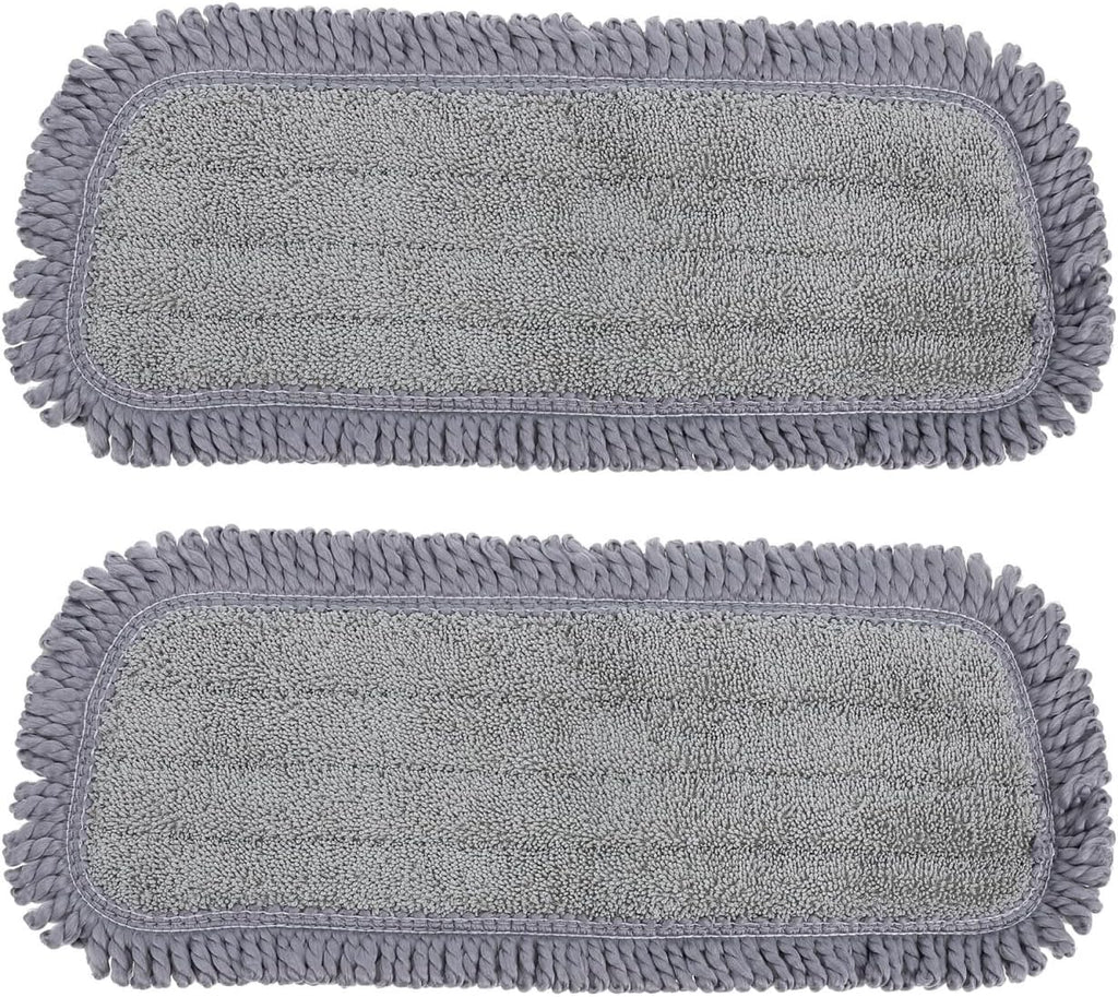 minkissy 2Pcs Spray Mop Cloth Replacement Pads Mop Covers Washable and Reusable for Hardwood Floor Deep Clean Mopping