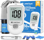 G-425-1 Blood Glucose Monitor Kit, 50 Test Strips, 50 Lancets, 1 Control Solution, 1 Blood Sugar Monitor, 1 Lancing Device, Diabetes Testing Kit, No Coding, Glucometer for Home Use