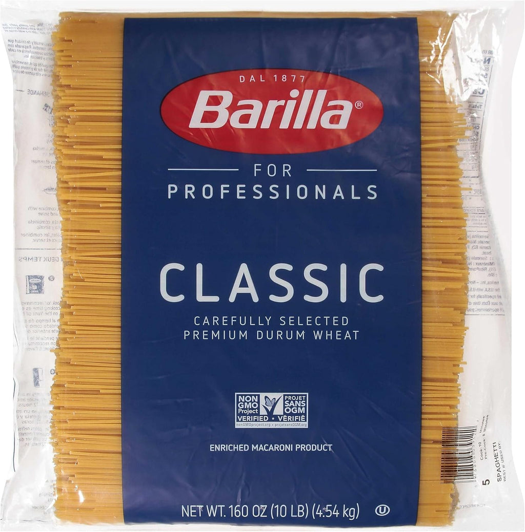 Barilla Spaghetti Pasta, 160 Ounce (1000354005)