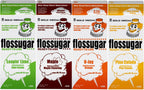 Cotton Candy Floss sugar Mix Flavors | Pack Of 4 | Lime, Maple, Orange and Pina Colada Flavors | 1/2 Gallon Cartons