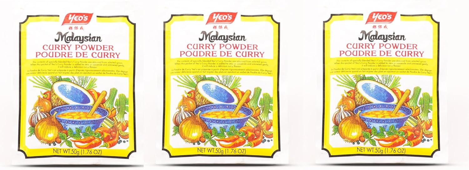 Yeo's Malaysian Curry Powder, 1.76 Ounces