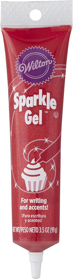 Wilton Gel Icing, Sparkle Red, 3.5 oz