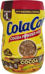 Cola Cao Cocoa Powder Mix 13.8 oz (390 g) per unit 1 PACK. Colacao chocolate drink mix. Colacao original España. Natural Cocoa with no additives. About 27 servings per unit. (1)