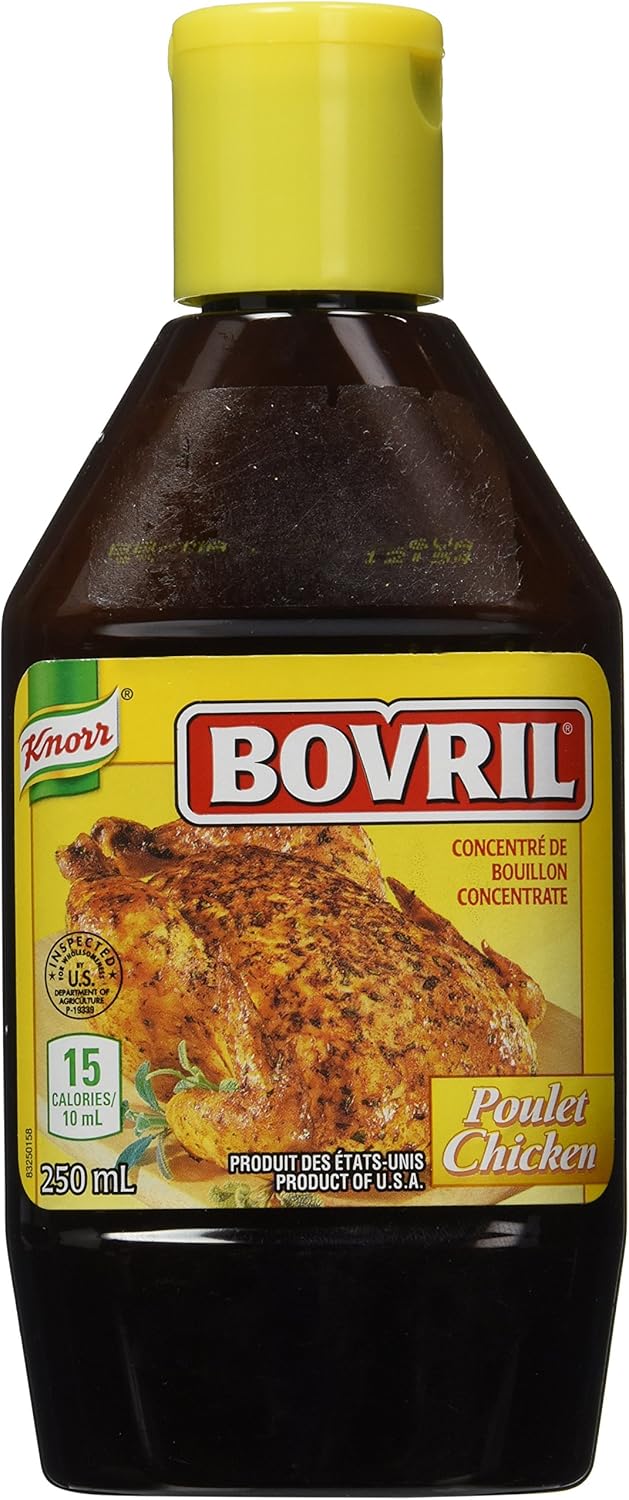 Bovril Liquid Bouillon Chicken Flavor | 250 ml bottle | Imported from Canada