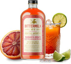 Bittermilk No.8 Italian Blood Orange Margarita Mix - Craft Cocktail Mixer – Perfect Syrup for Margaritas and Spritz, 17oz