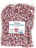 Cherry Flavored Fruit Chews, 2 Pounds Bulk