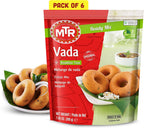 MTR Instant Vada Mix - Ready to Cook Authentic Indian Breakfast, Lunch, Dinner or Snack Meal - No Added Preservatives - A Quick & Easy Recipe Suitable for Vegetarians - (200g, Pack of 6)